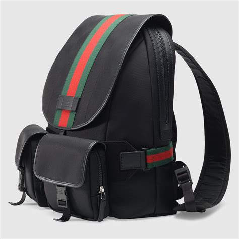 gucci backpack cheap mens|gucci print backpack for men.